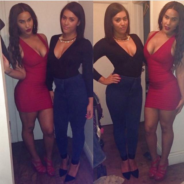 19P UK busty British big tit mixed race ebony chav slut