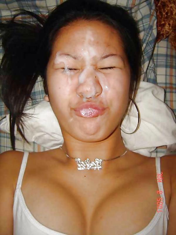 25P Asian Girl Getting facials
