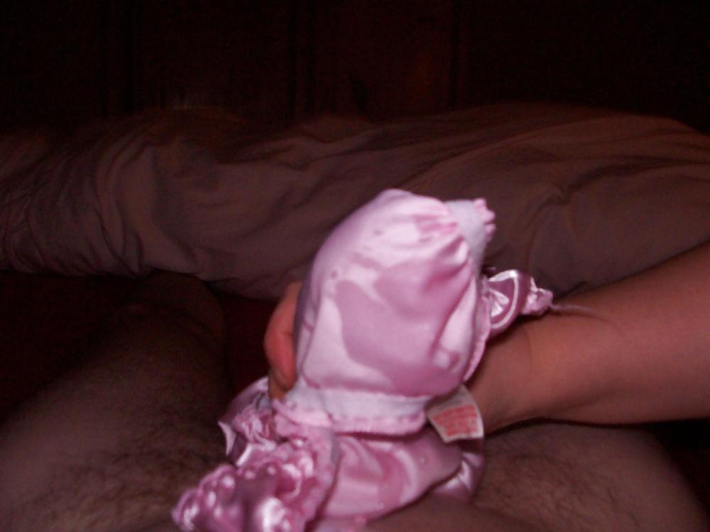 13P Handjob Panties, Panty Handjob, Stroking Panties, Panty Job