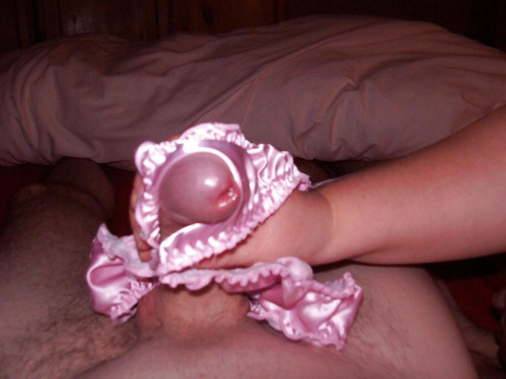 13P Handjob Panties, Panty Handjob, Stroking Panties, Panty Job