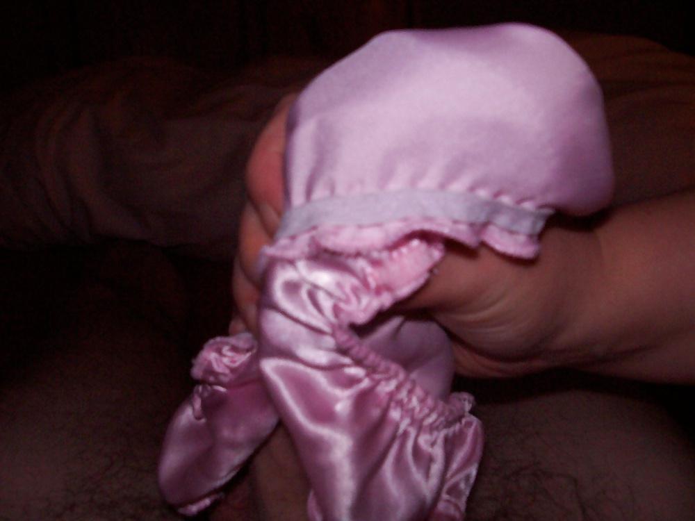 13P Handjob Panties, Panty Handjob, Stroking Panties, Panty Job