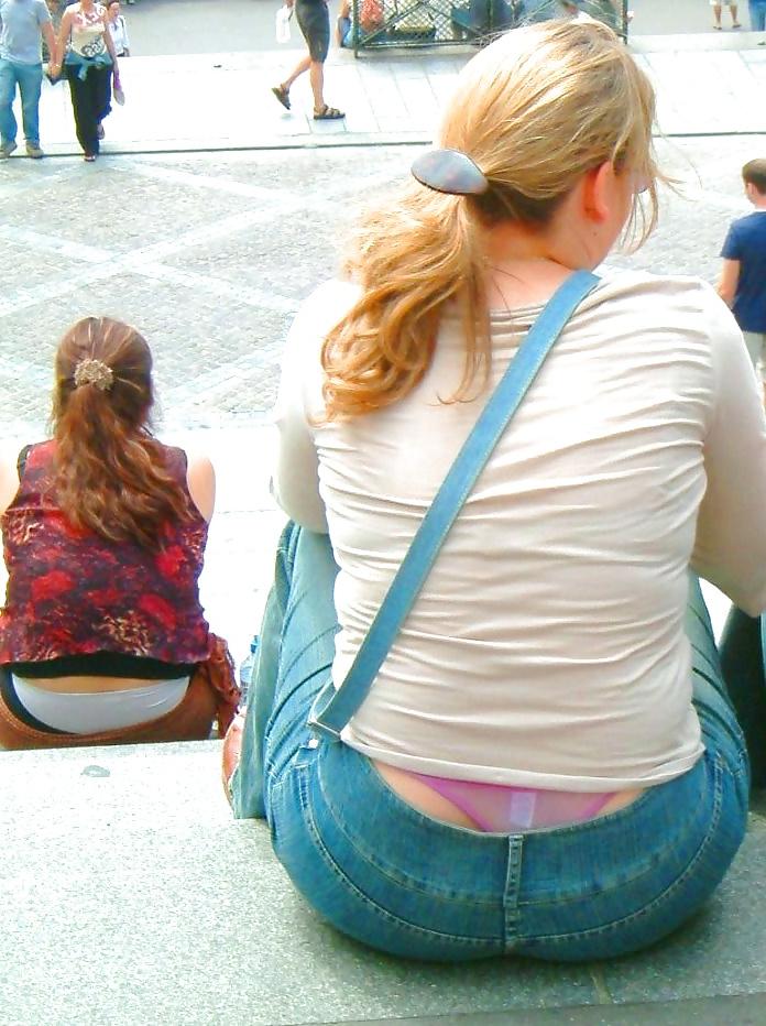 25P Thong slip & upskirt & see through collection 2014