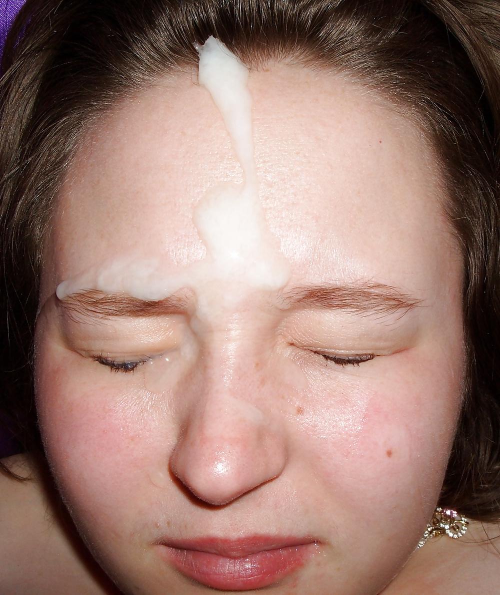25P Brown hair Girl Amatuer Facials
