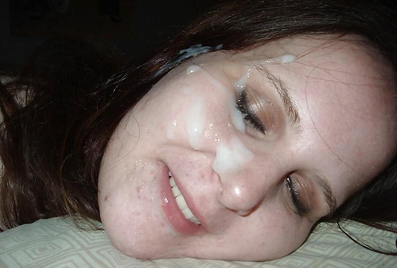 25P Brown hair Girl Amatuer Facials