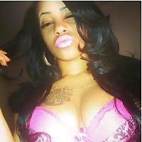 13P Black teen in bra and panties 