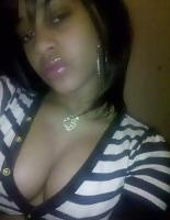 13P Black teen in bra and panties 