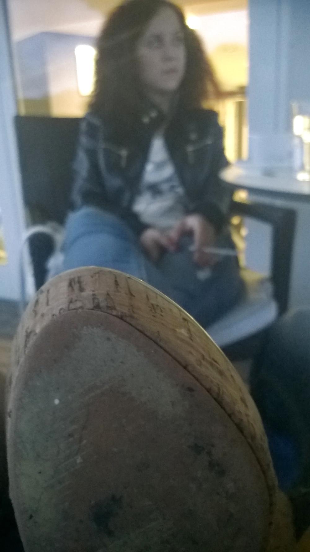 25P Footjob foot fetish nylon sexy toes