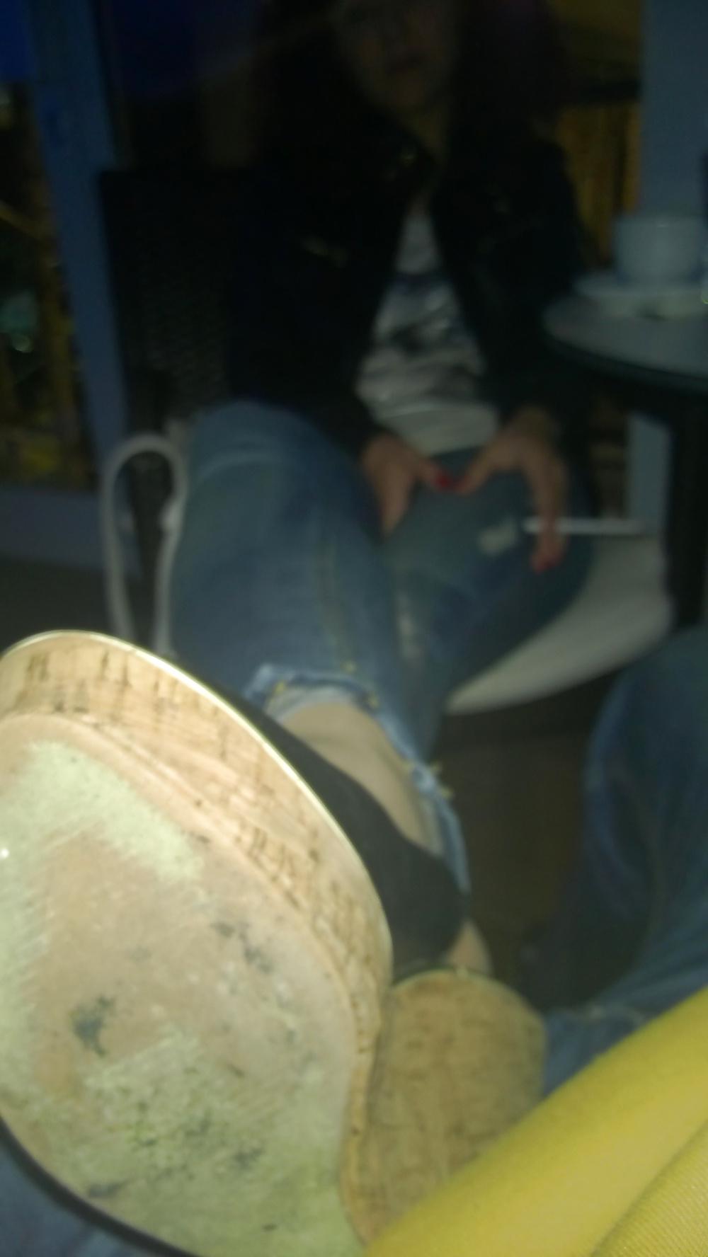 25P Footjob foot fetish nylon sexy toes