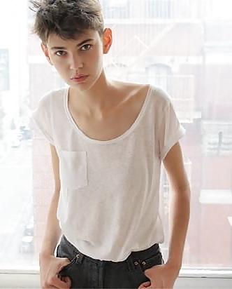 17P Gorgeous androgynous Amra Cerkezovic