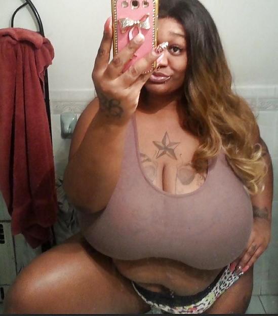 16P Extreme Macromastia Black Boobs 8