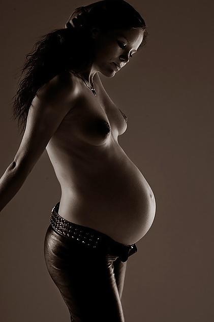 25P Schöne Natur schwangerer Frauen