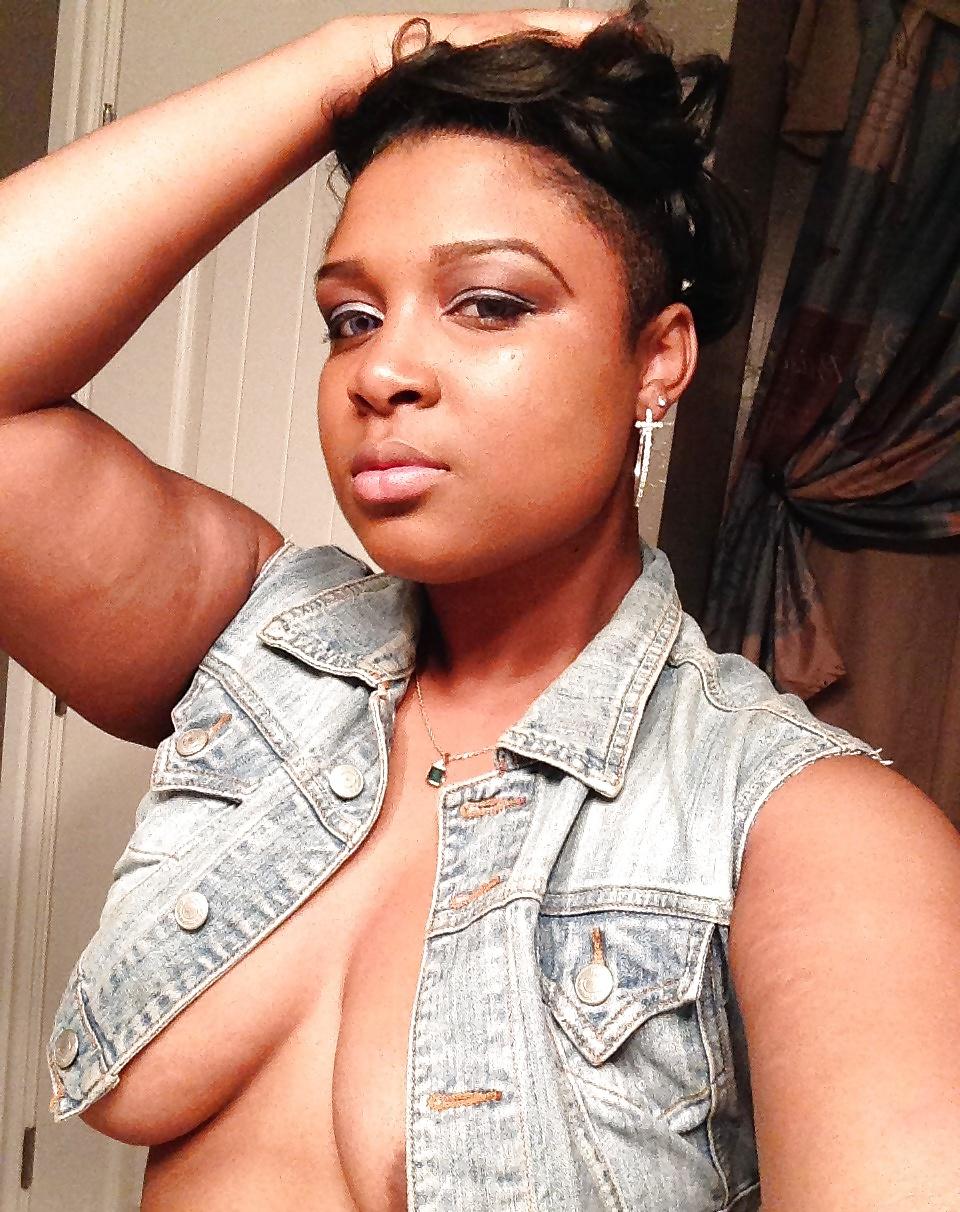9P Thick Chocolate with Nipple Jewelry