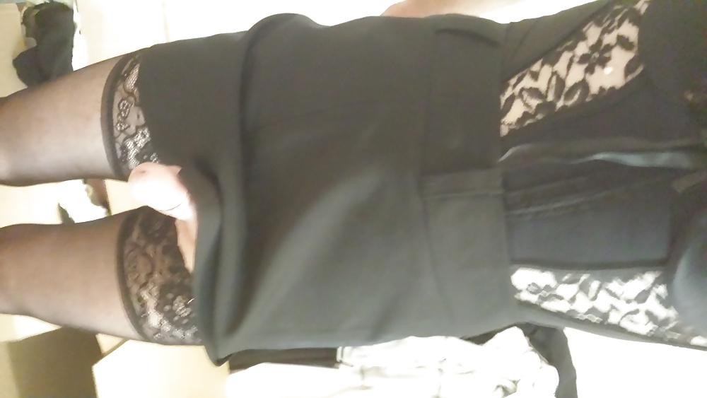 5P Shaved cock , sexy lace lingerie