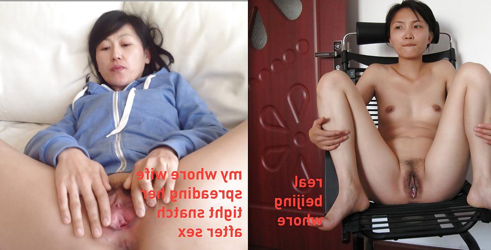 6P Whore Asian Wife and degrating comments 