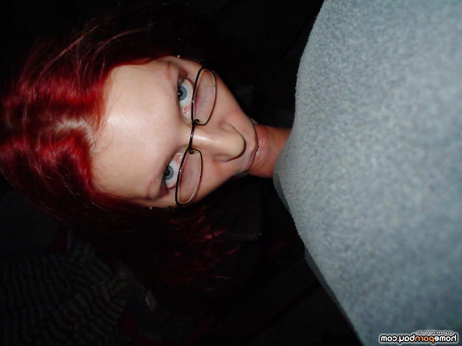 22P Nerdy chick in action