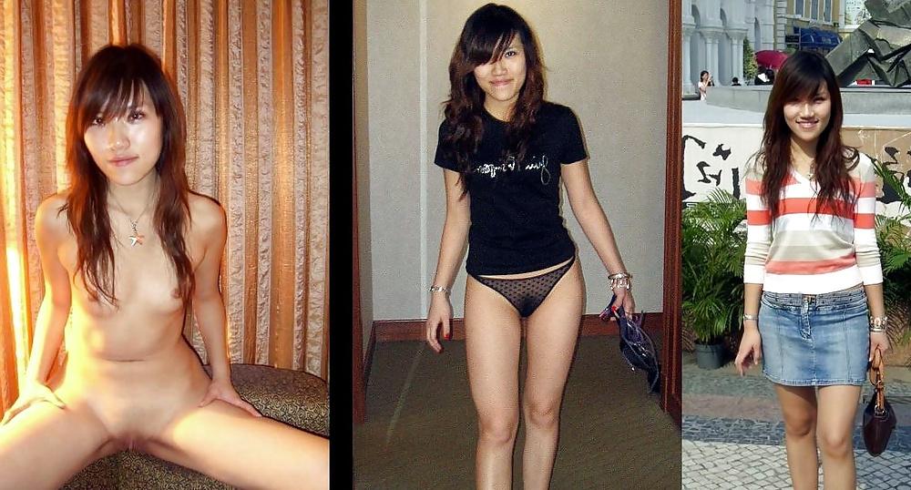6P All Asian Girls Dressed and Naked