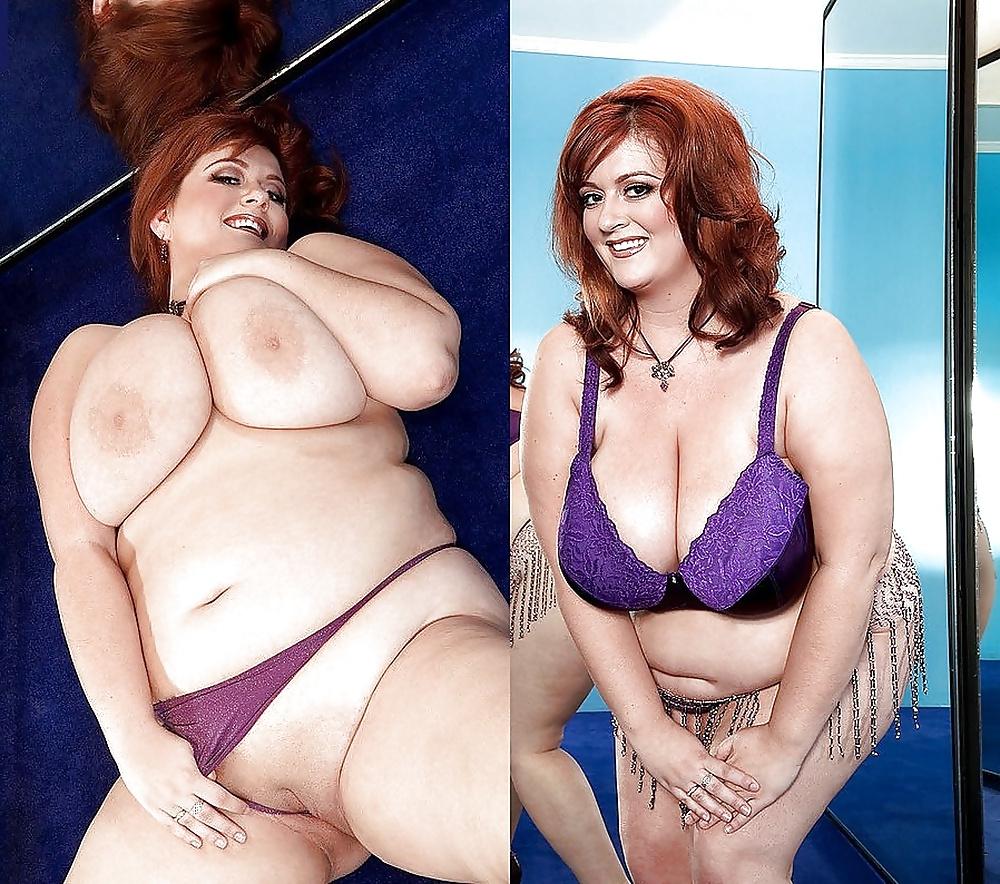 25P Dressed and undressed Sexy BBW