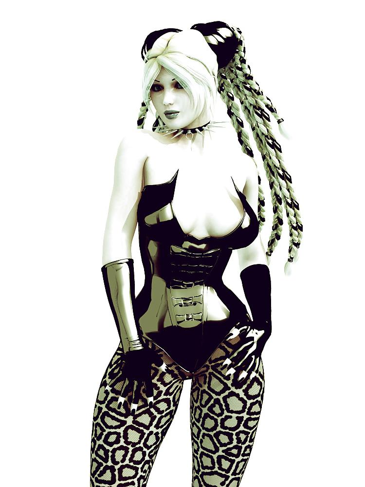 20P Classic female form in B&W