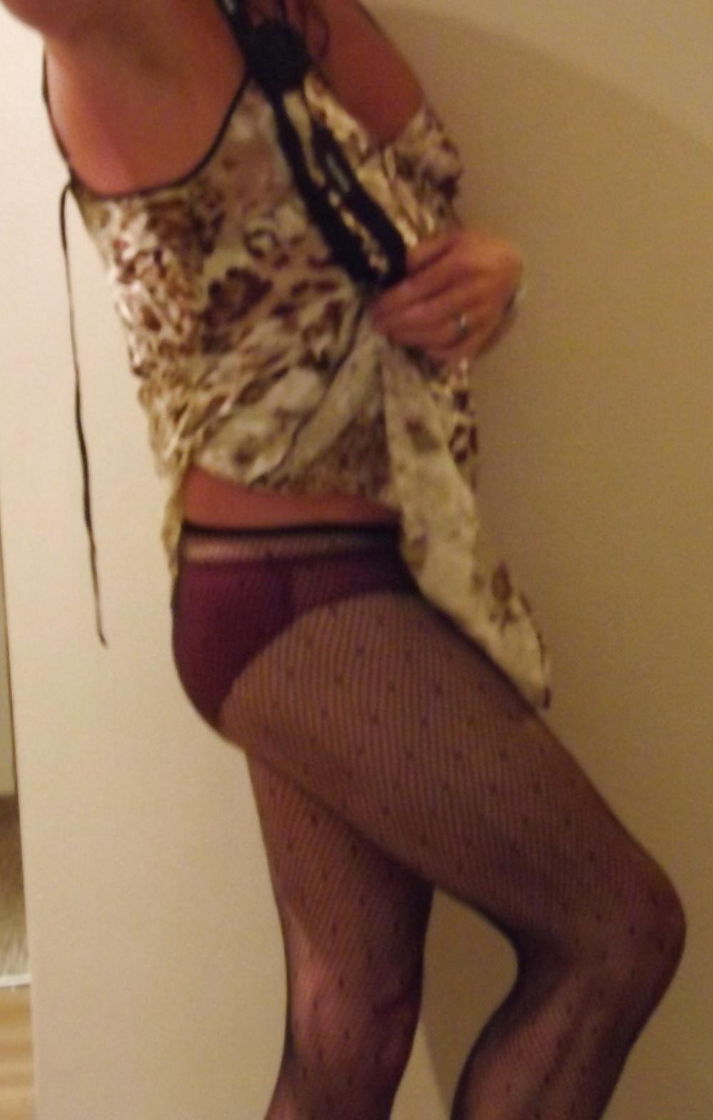 6P Leopard skin slip