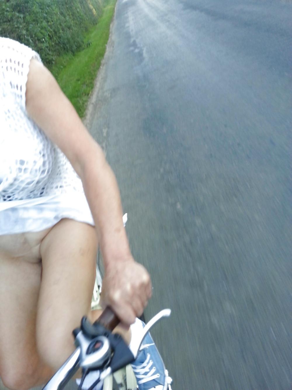 25P Kt out riding her bike