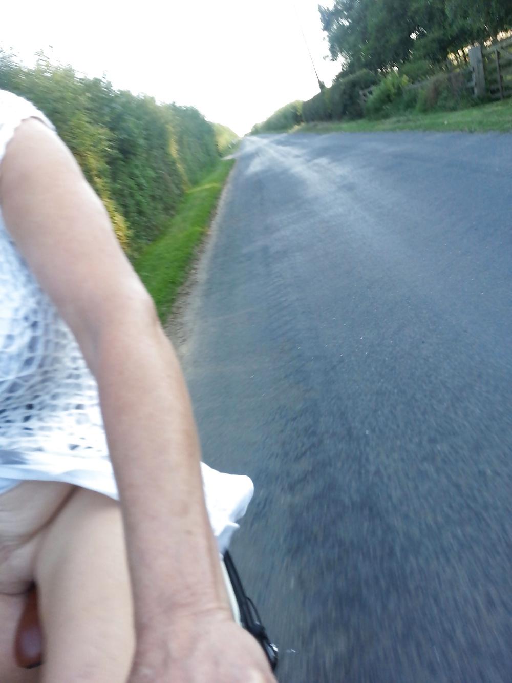 25P Kt out riding her bike