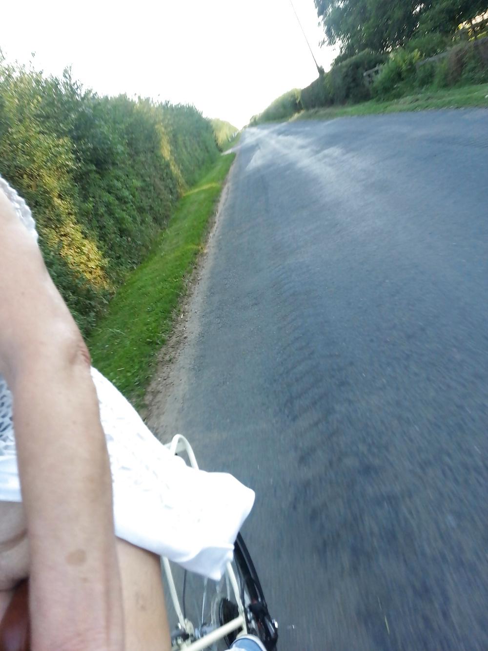 25P Kt out riding her bike