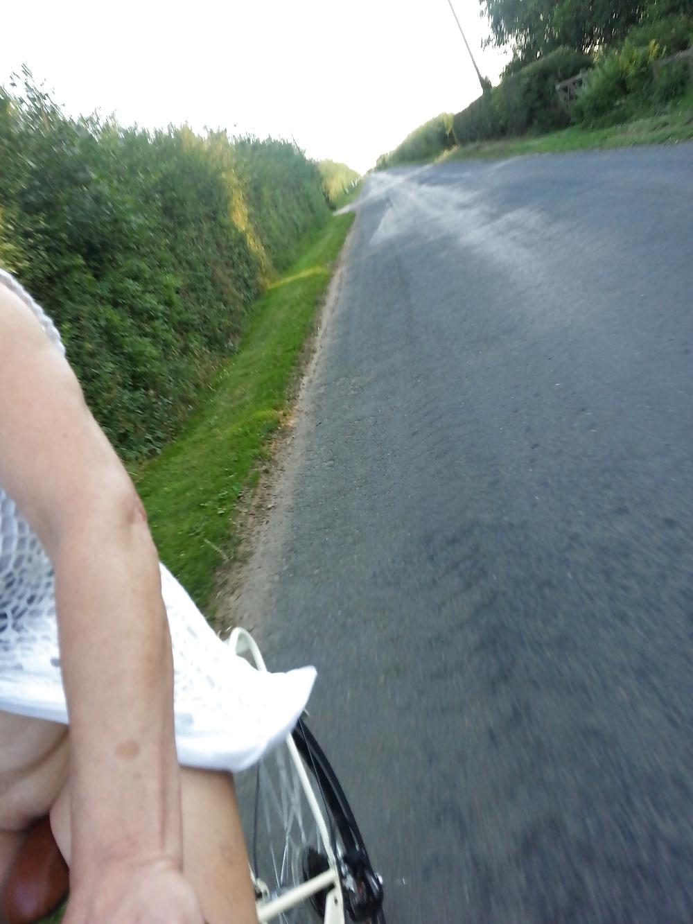 25P Kt out riding her bike