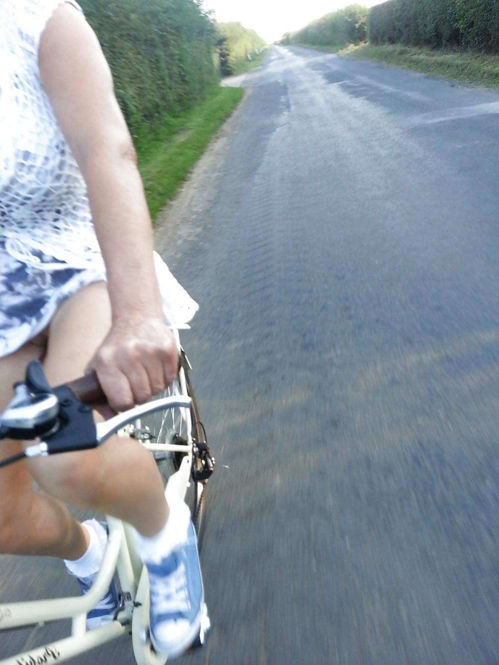 25P Kt out riding her bike
