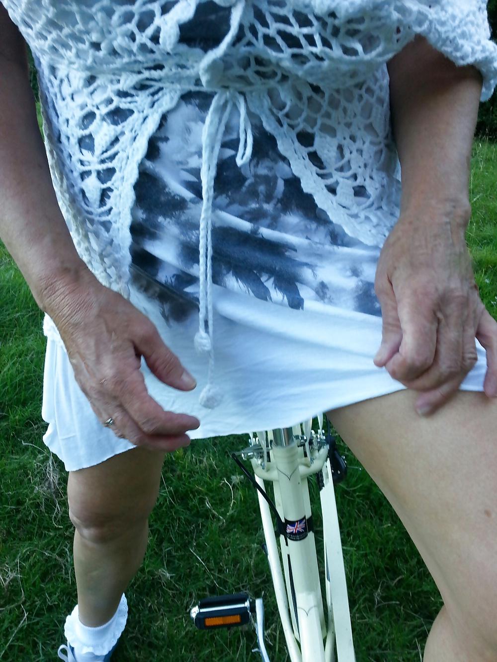 25P Kt out riding her bike