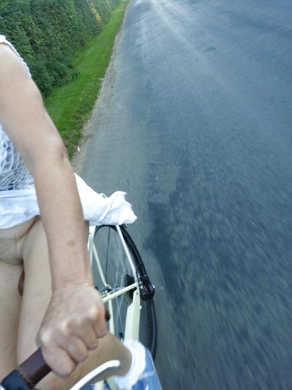 25P Kt out riding her bike