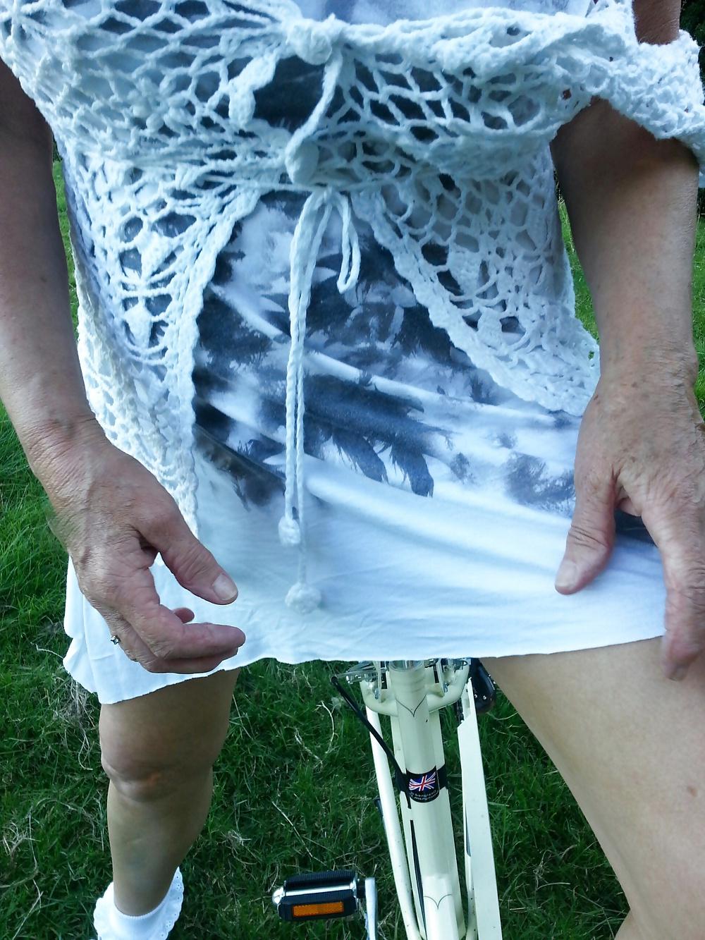 25P Kt out riding her bike