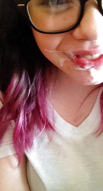 16P Nerd facials make her smile