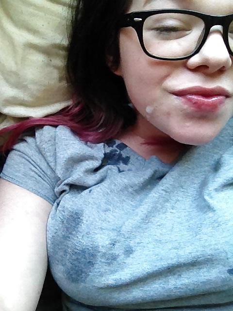 16P Nerd facials make her smile