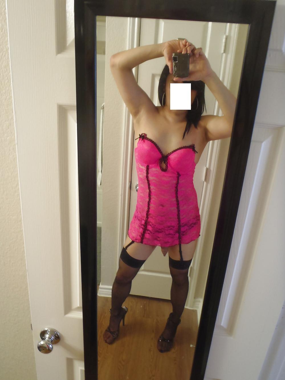 20P Pink Lace Babydoll