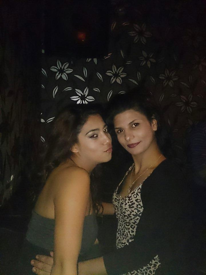 13P Turkish brunette stepsisters! Which one would you fuck?