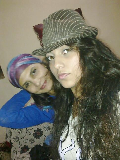 13P Turkish brunette stepsisters! Which one would you fuck?