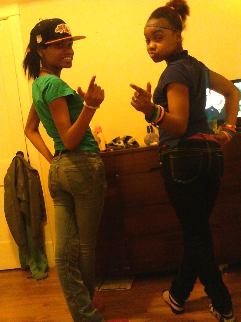 25P Black facebook hoes