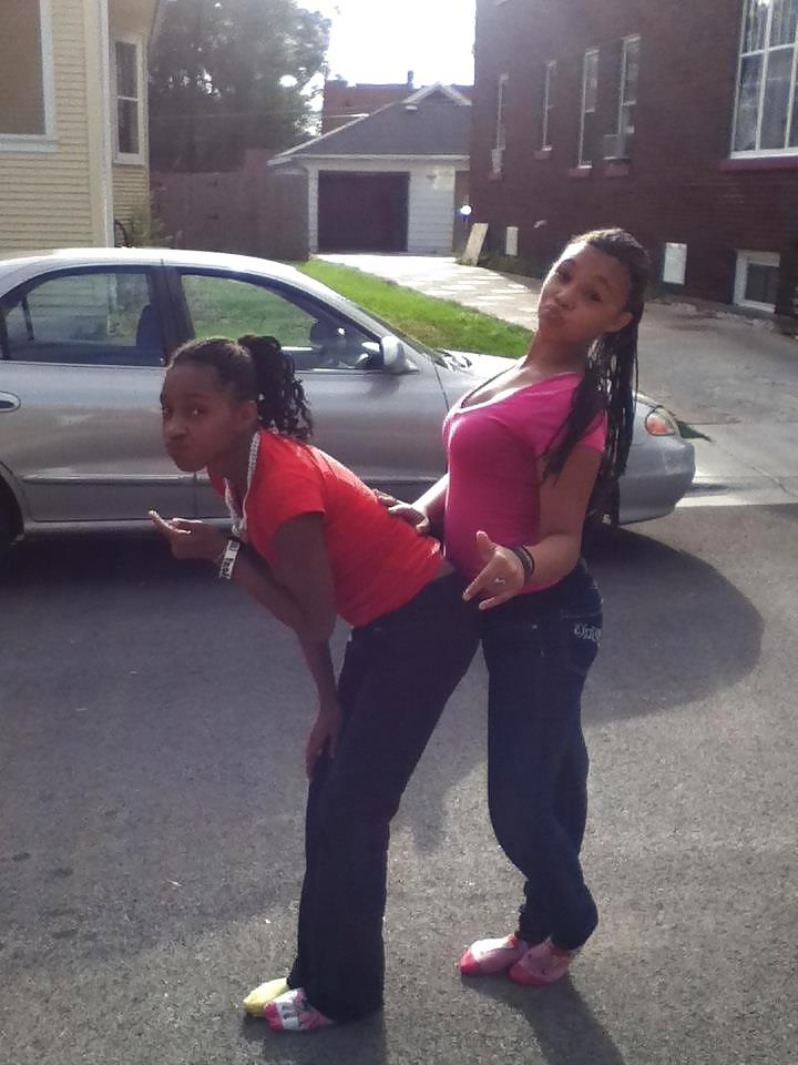 25P Black facebook hoes