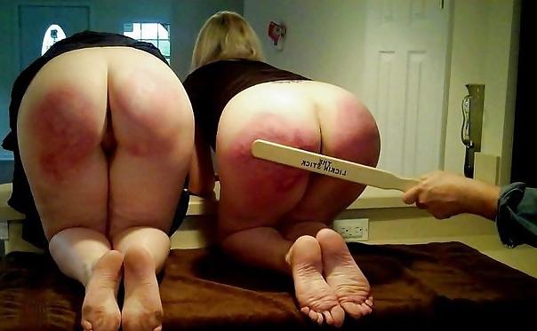 25P Red asses spanked girls 2