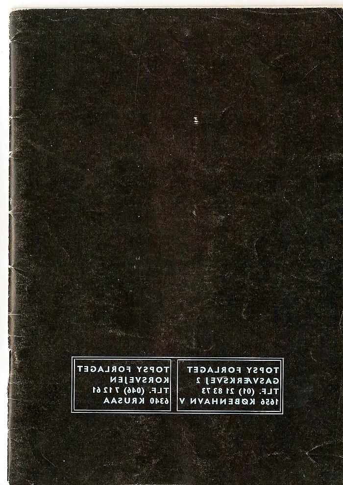 17P Vintage Magazines Top Sex 01- Danish