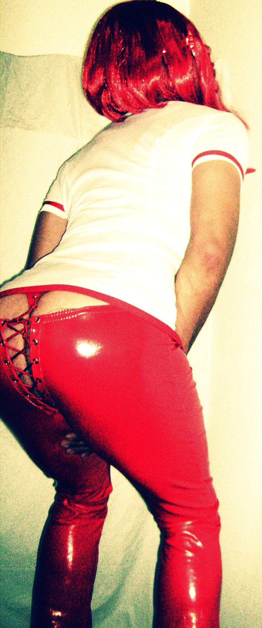 23P My red underwear