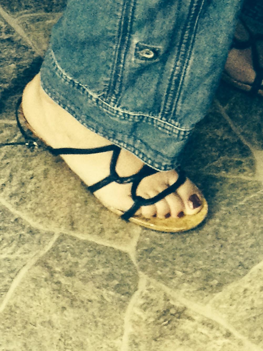 25P Foot fetish, Sandals, bare feet, toes3