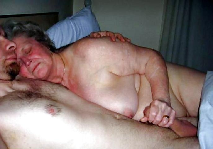 25P Grandma's Old, but She's Still Hot & Horny