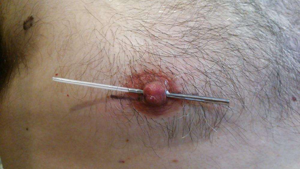 6P Piercing my nipple - again