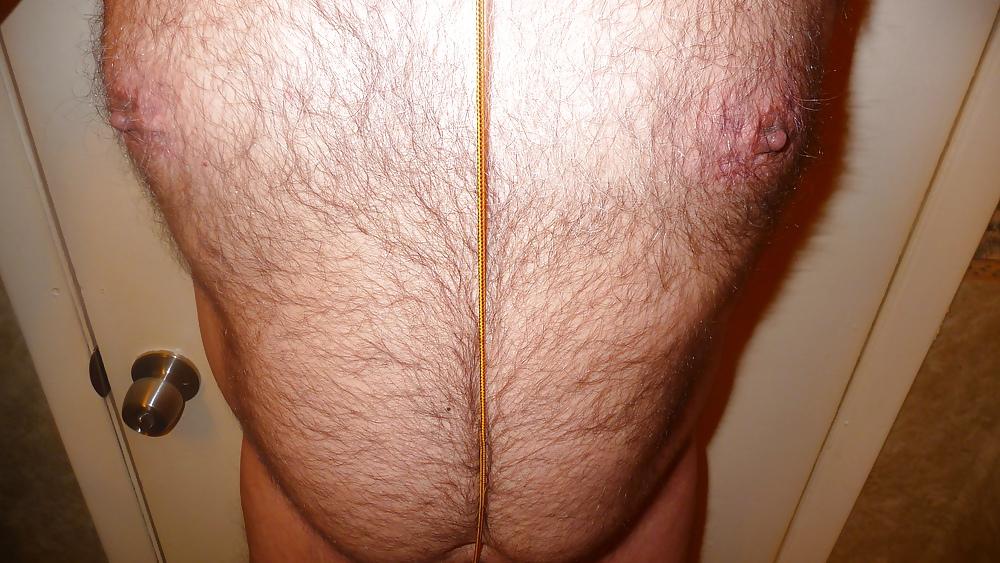 25P Nipple and cock punishment