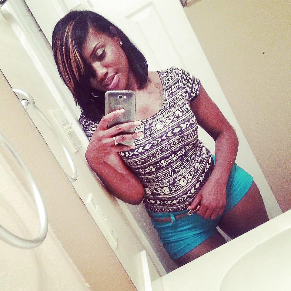 13P Dark chocolate downblouse and cleavage