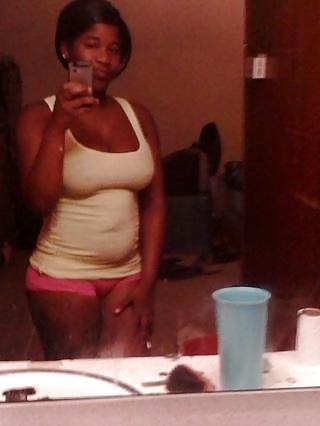 13P Dark chocolate downblouse and cleavage