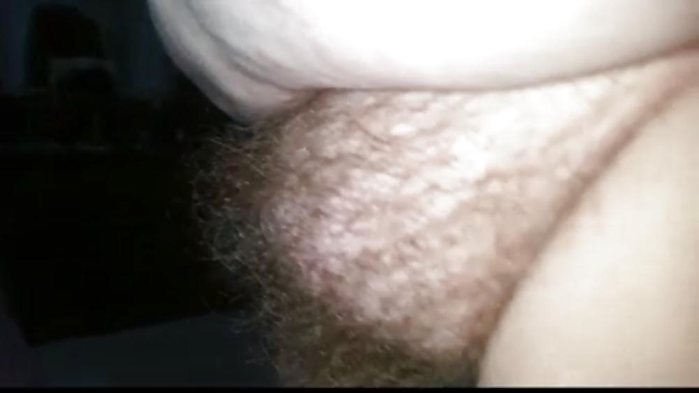 25P My bbw wife naked,half naked & dressed, hairy pussy