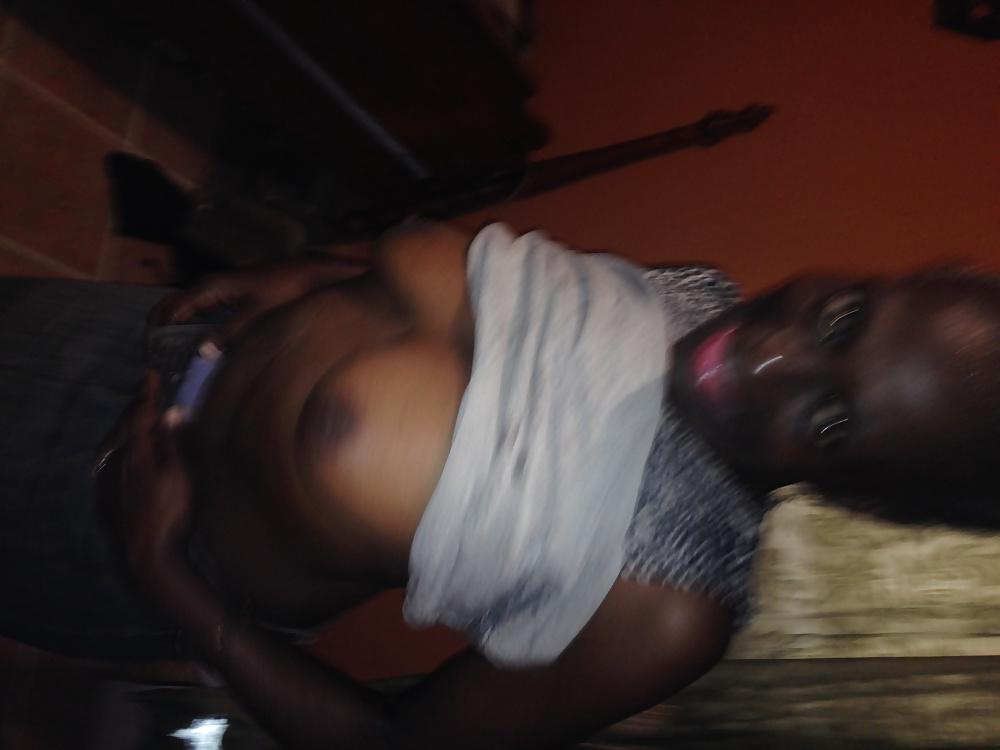 13P A big booty smoker black granny