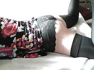 5P Lace panties n holdups